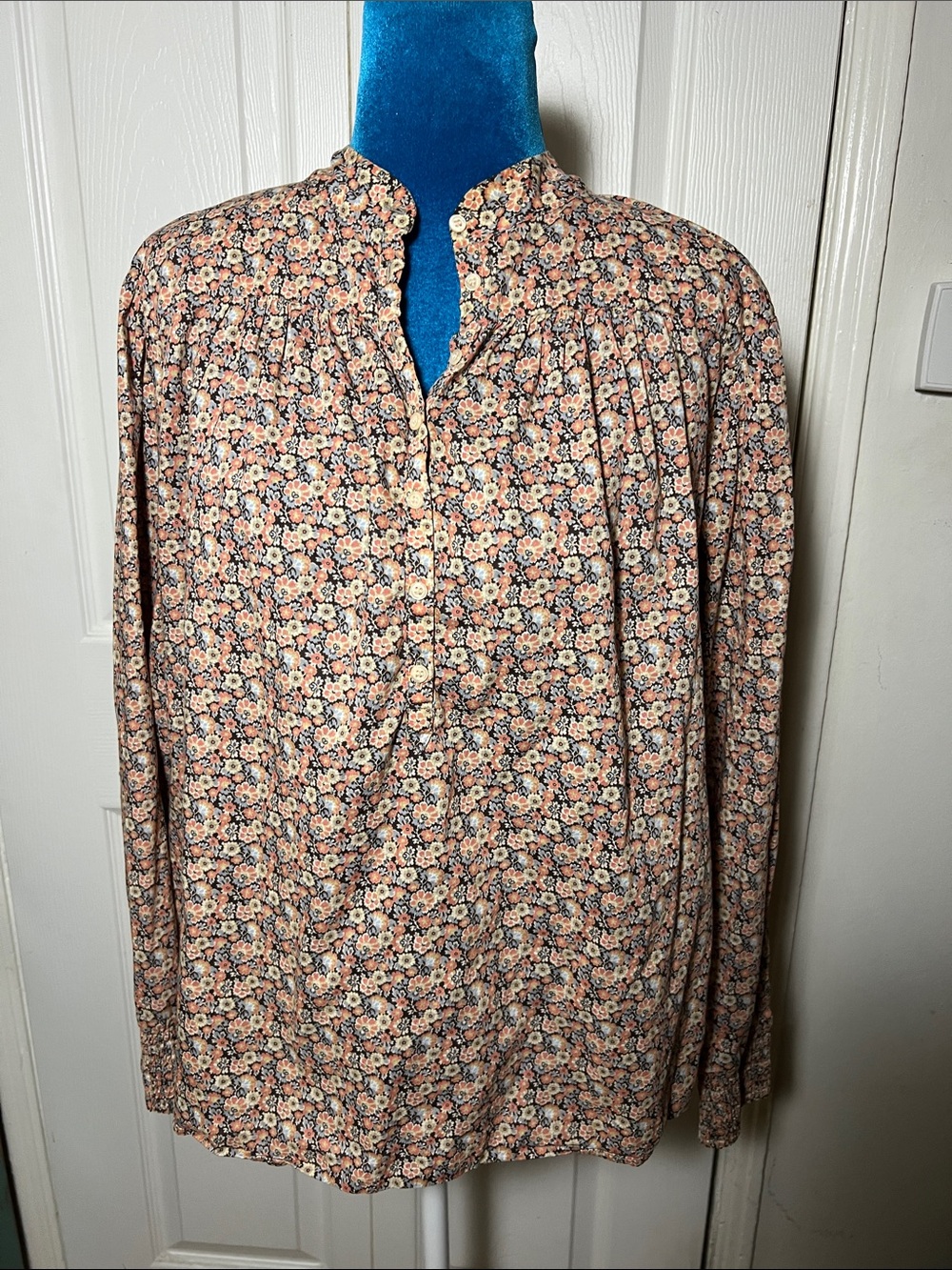 Ba&sh Floral Blouse Women’s Small Boho Cotton